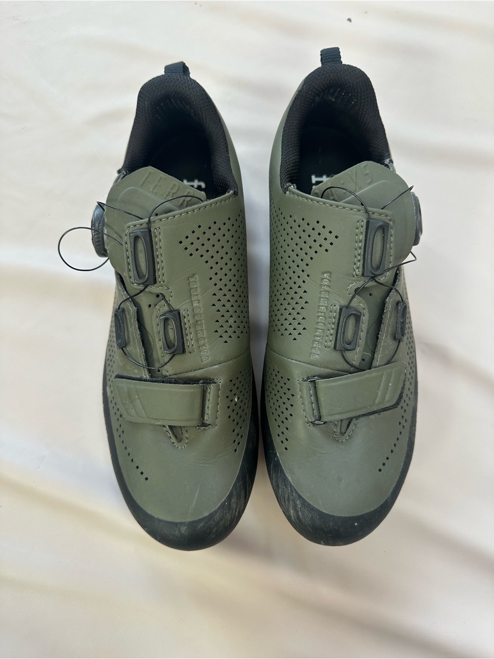 Men's Fizik Olive military Green Cycling Shoes